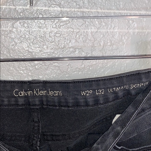 Calvin Klein Black Ultimate Skinny Jeans - Picture 3 of 7